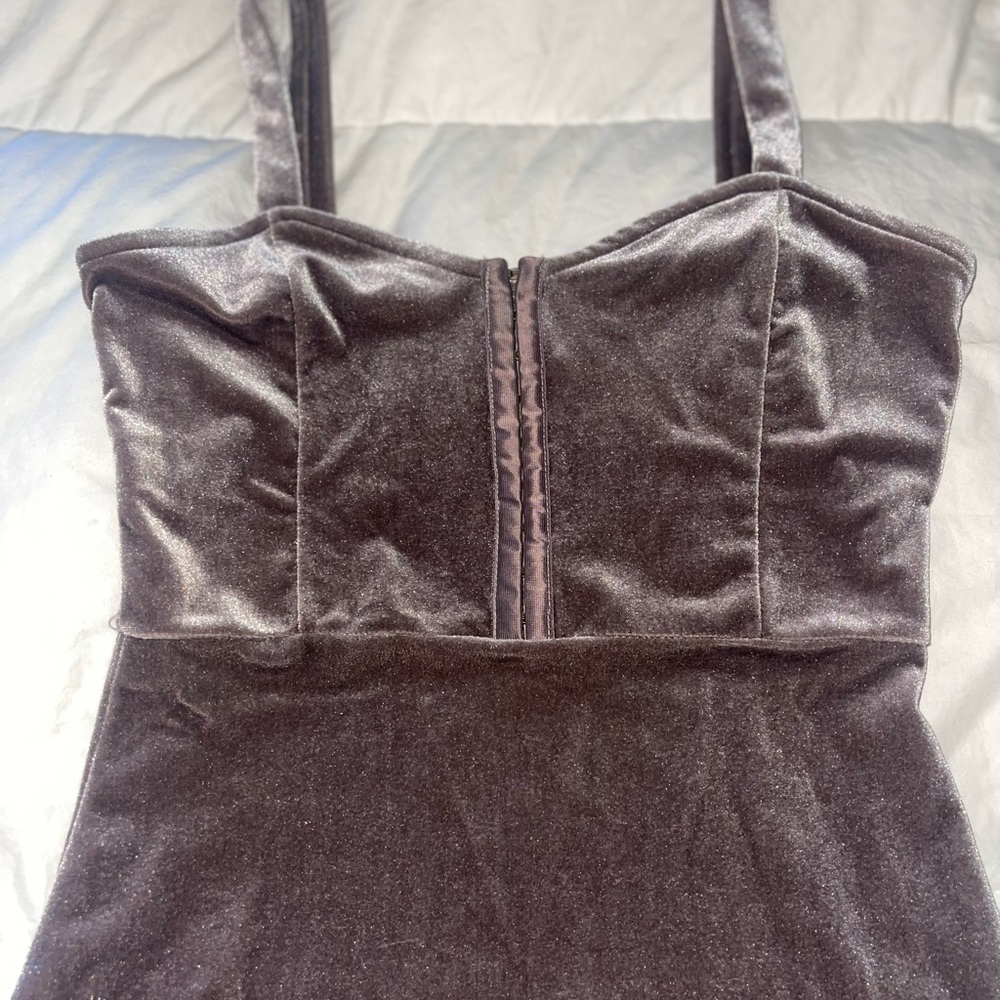 Velvet Sleeveless Dress